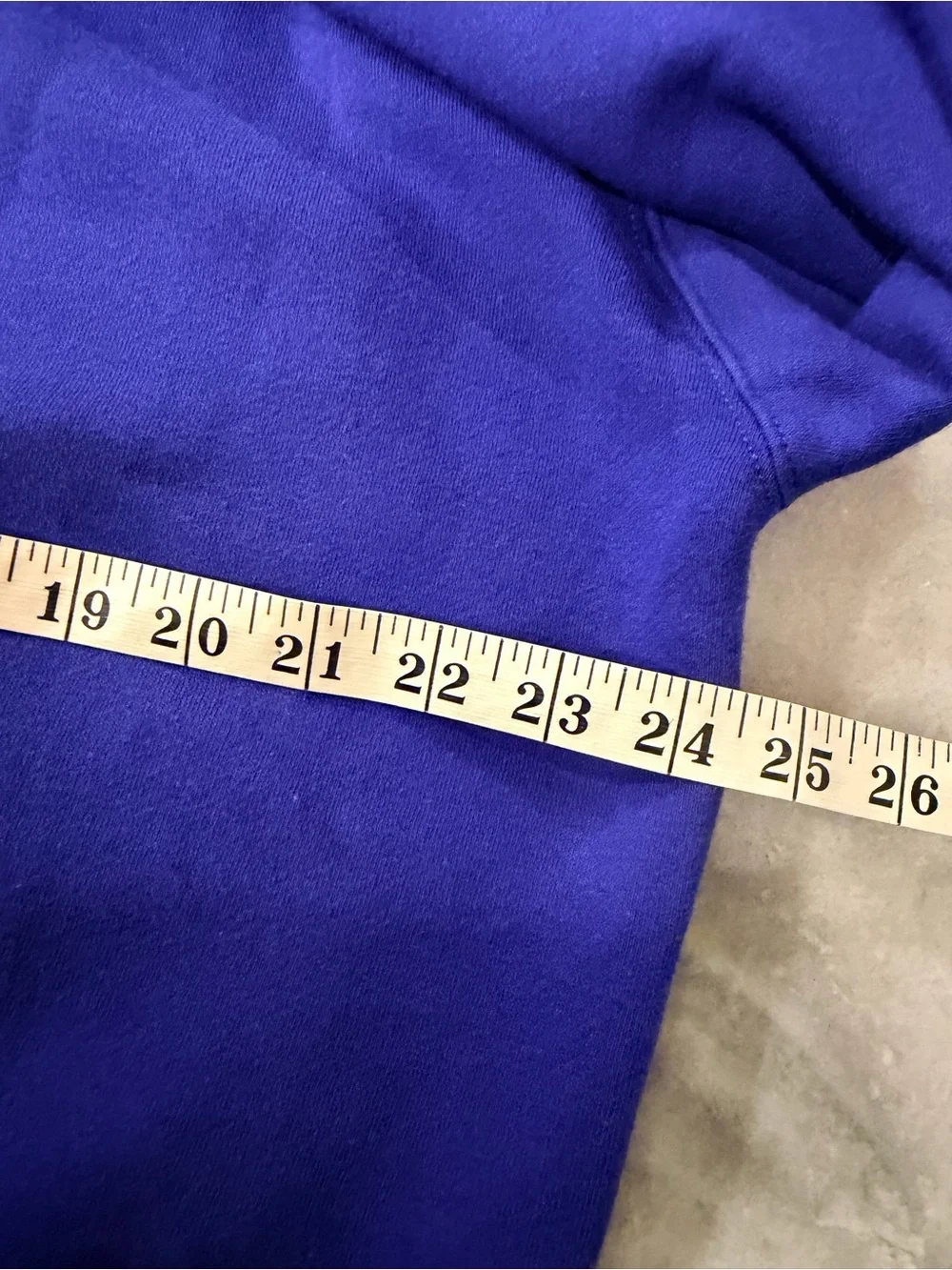 NWOT J.Crew Size M Royal Blue Button Shoulder Sweatshirt Crewneck Pullover Top